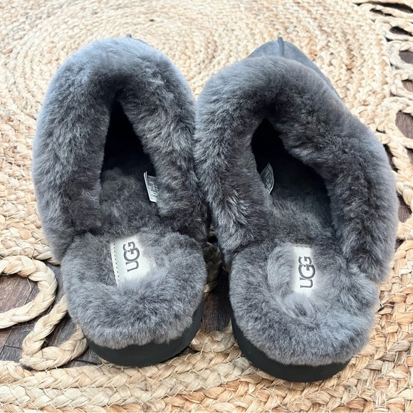 UGG Charcoal Women's Slippers - Picture 7 of 8
